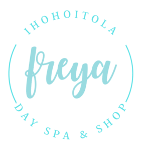Ihohoitola Freyan logo.